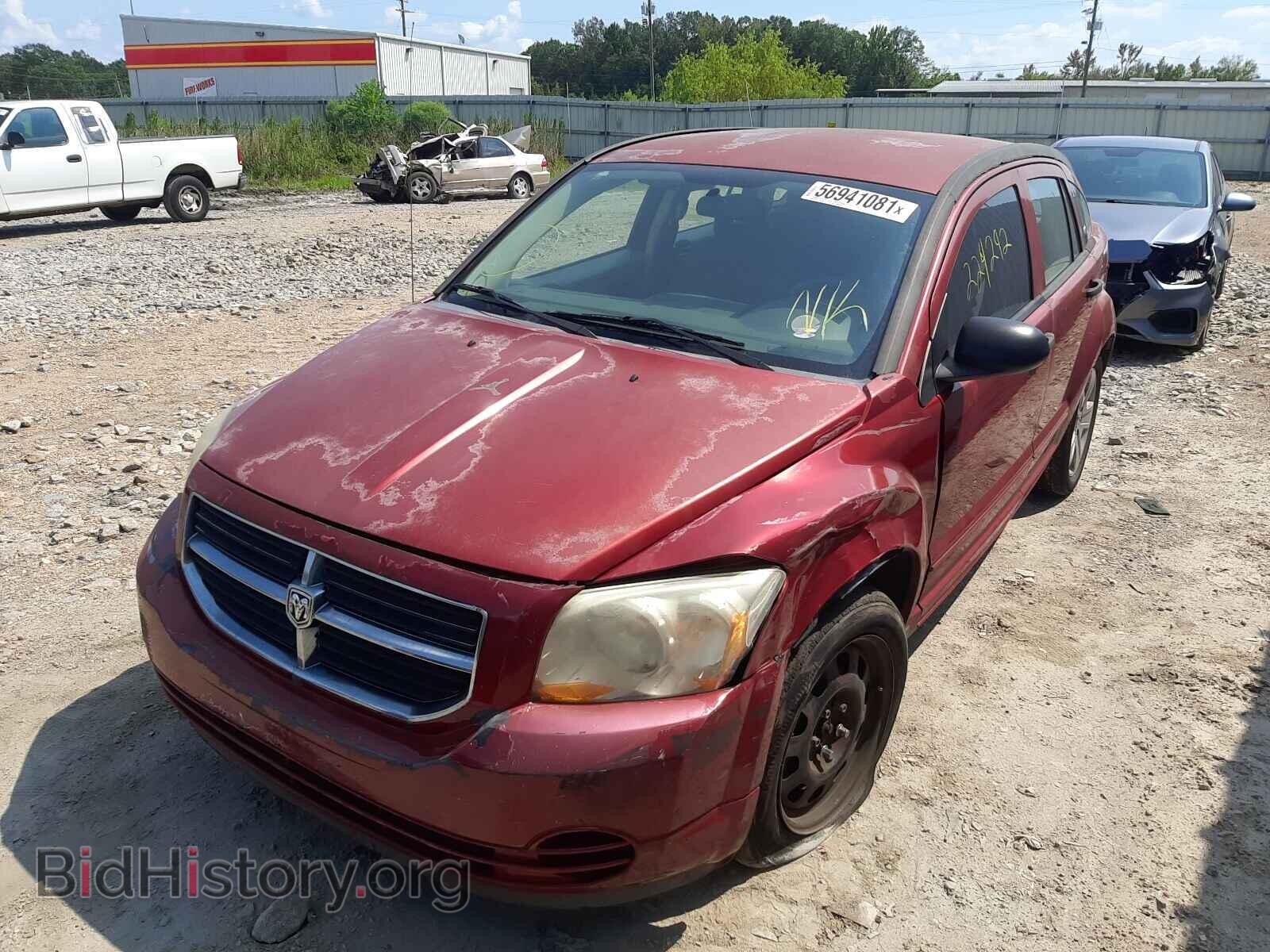 2007 DODGE CALIBER - VIN: 1B3HB48B07D527163 - Фото 2