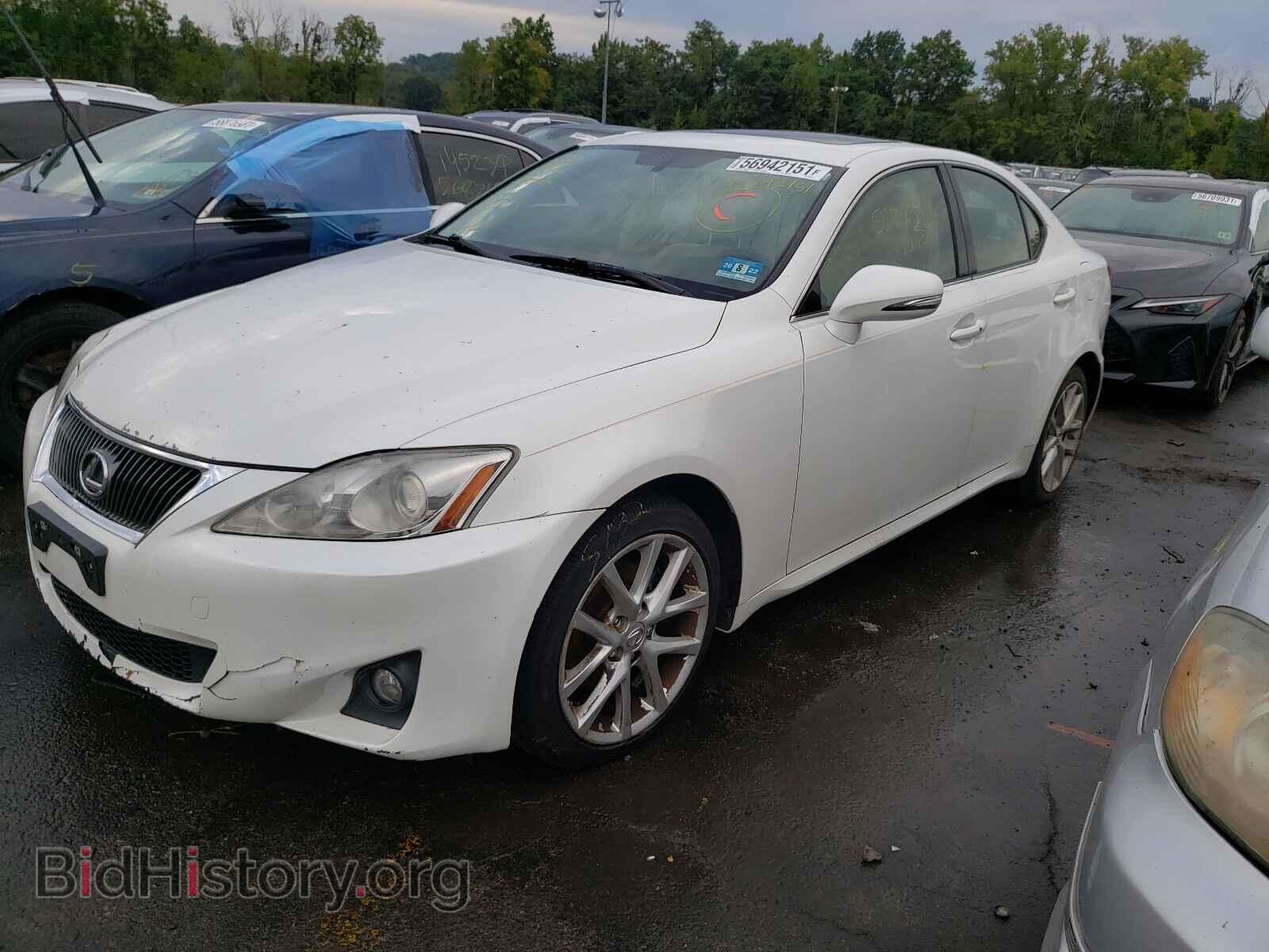 2011 LEXUS IS - VIN: JTHCF5C24B5047722 - Фото 2