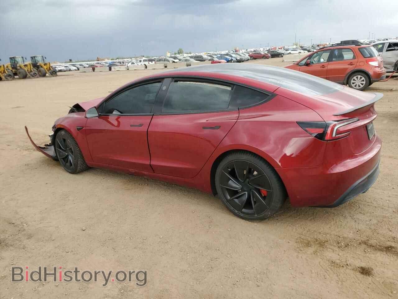2024 TESLA MODEL 3 - VIN: 5YJ3E1ET8RF783624 - Фото 2