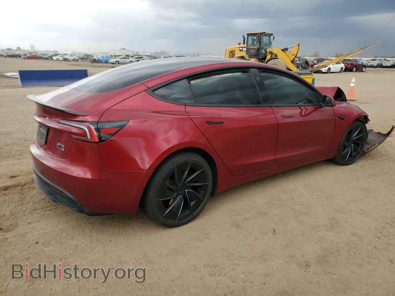 2024 TESLA MODEL 3 - VIN: 5YJ3E1ET8RF783624 - Фото 3