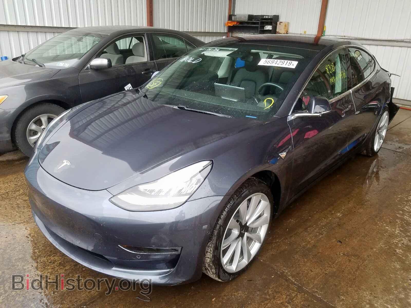 2018 TESLA MODEL 3 - VIN: 5YJ3E1EA1JF024123 - Фото 2
