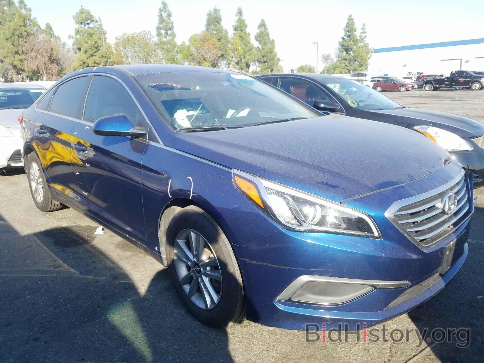 Фотография 5NPE24AF4GH331784 - HYUNDAI SONATA 2016