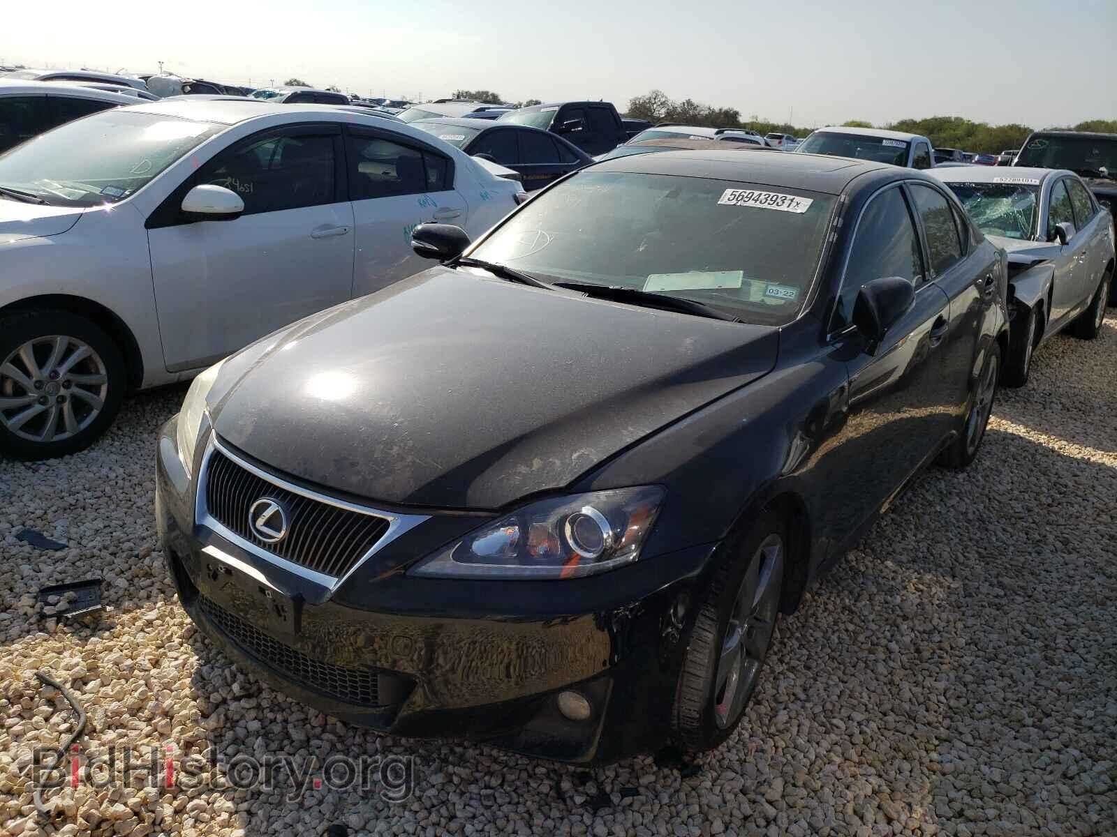 2011 LEXUS IS - VIN: JTHBF5C21B5152178 - Фото 2