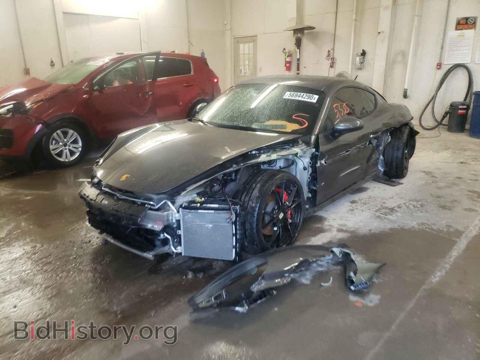 2019 PORSCHE CAYMAN - VIN: WP0AB2A86KS279007 - Фото 2