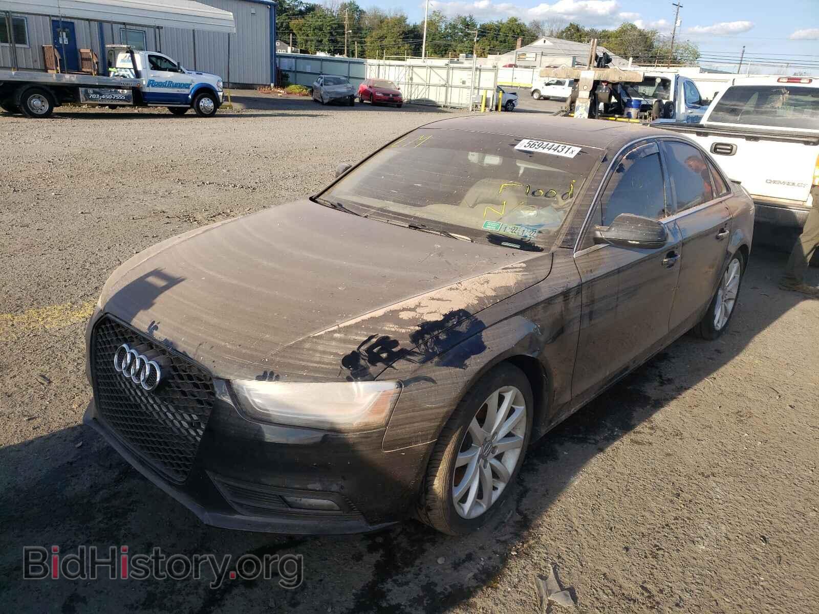 2013 AUDI A4 - VIN: WAUFFAFL4DN020189 - Фото 2
