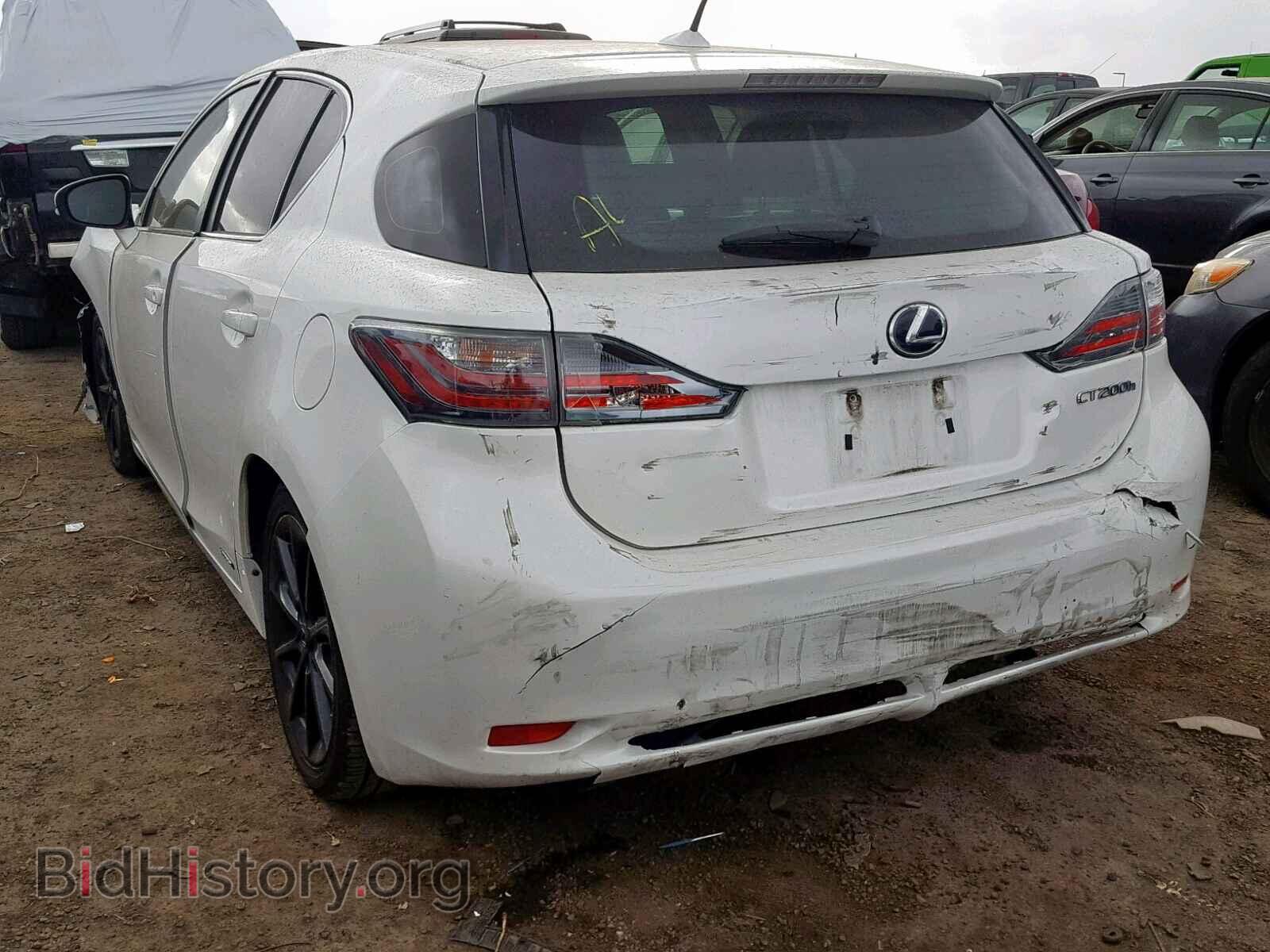 2011 LEXUS CT 200 - VIN: JTHKD5BH9B2025899 - Фото 3