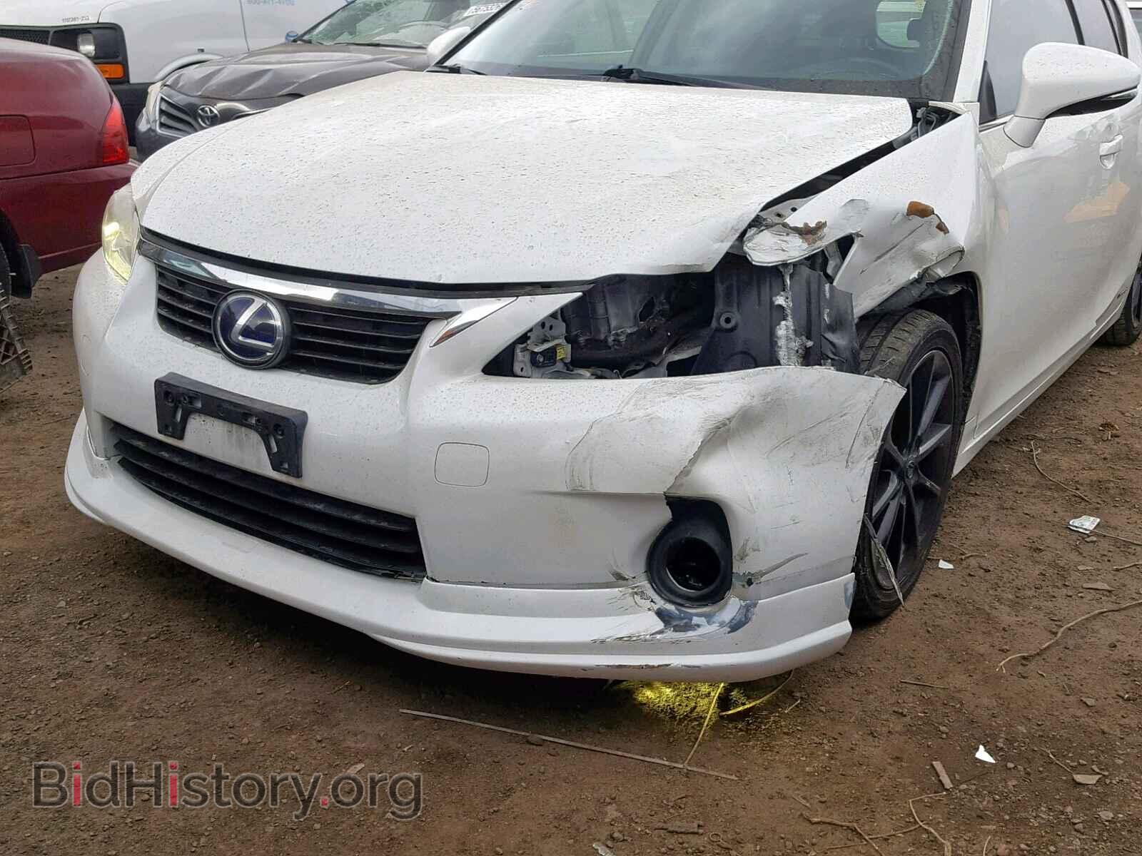 2011 LEXUS CT 200 - VIN: JTHKD5BH9B2025899 - Фото 9
