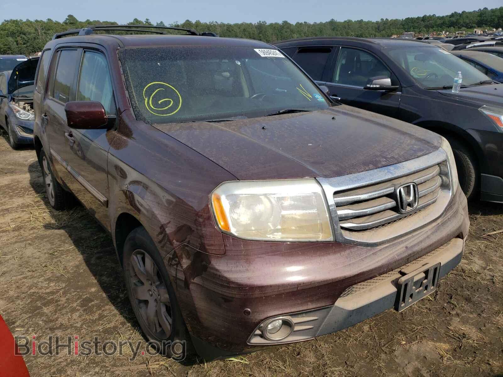 Photo 5FNYF4H91DB072490 - HONDA PILOT 2013