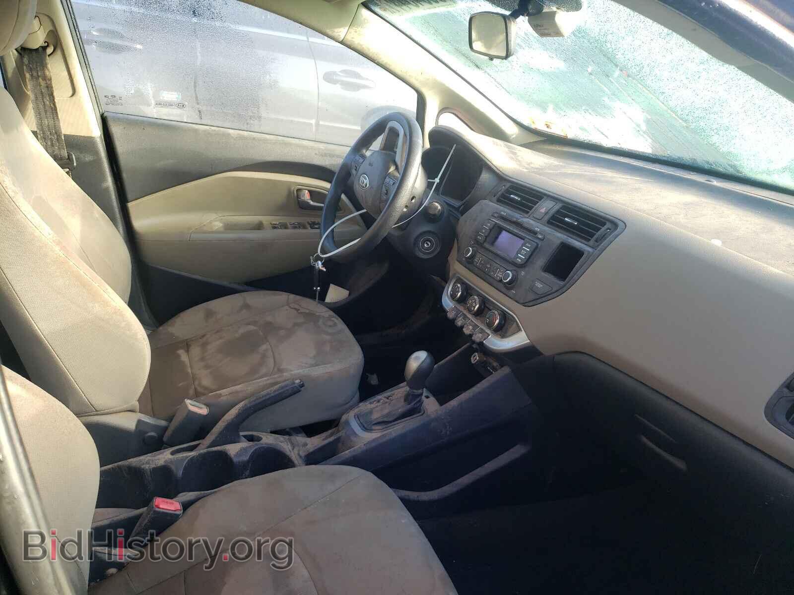 2014 KIA RIO - VIN: KNADM4A33E6358295 - Фото 5