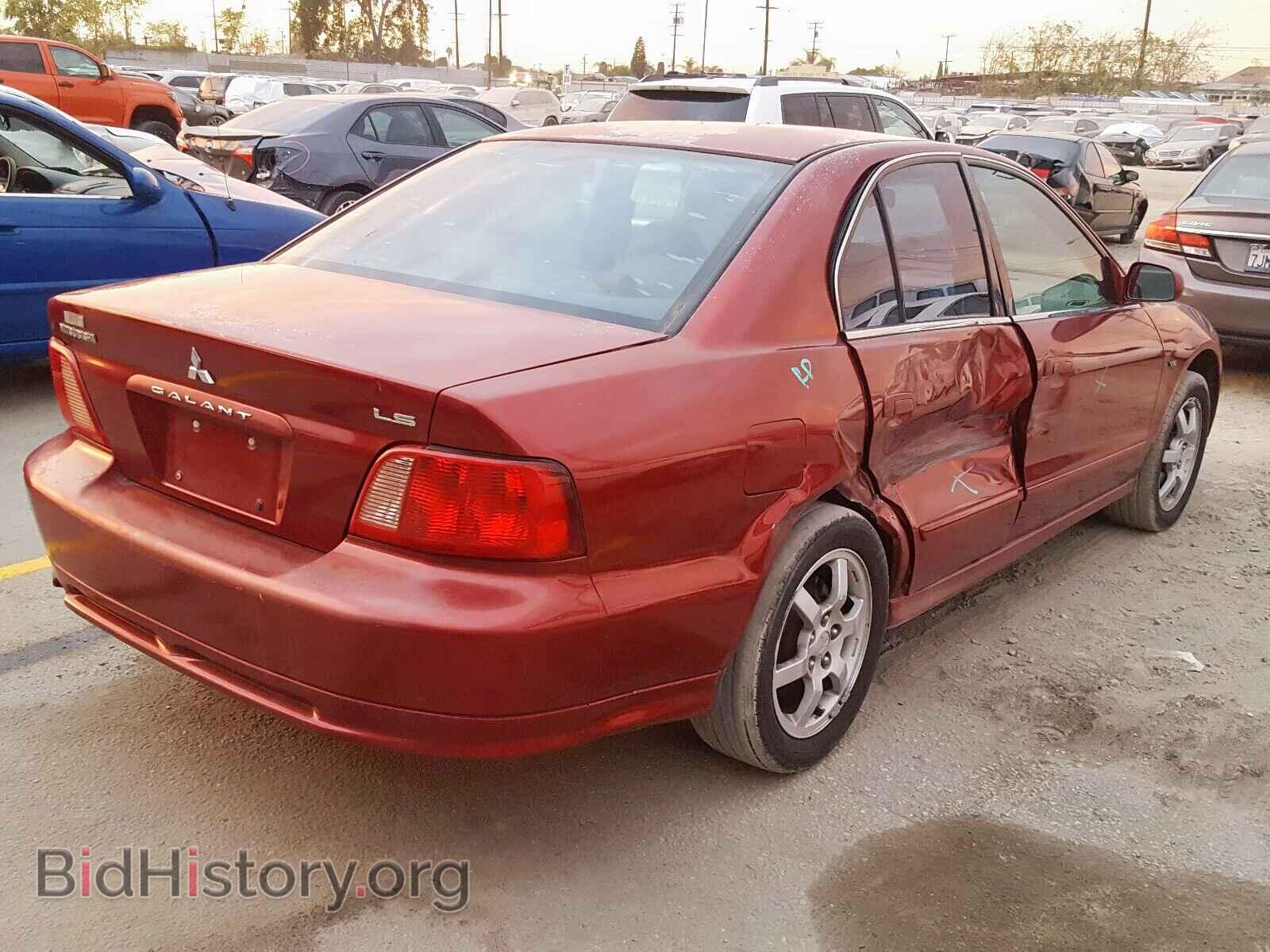2002 MITSUBISHI GALANT - VIN: 4A3AA46H42E037285 - Фото 4