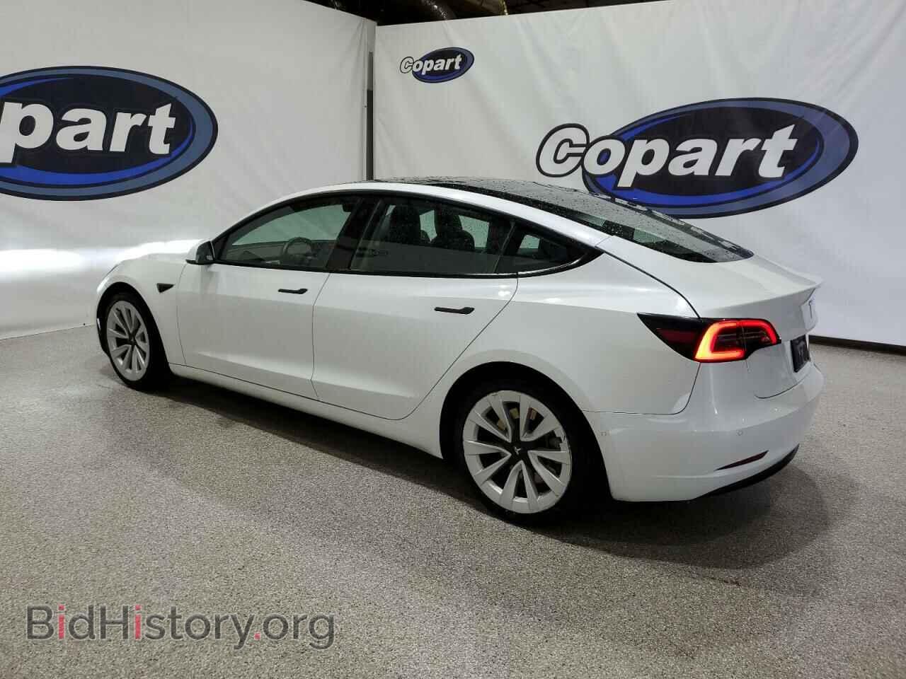2022 TESLA MODEL 3 - VIN: 5YJ3E1EA4NF186642 - Фото 2