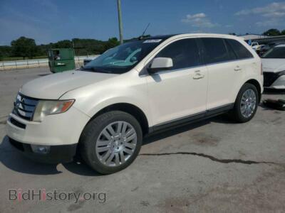 2008 Ford EDGE LIMITED, белый — VIN 2FMDK39C98BA16858, Copart