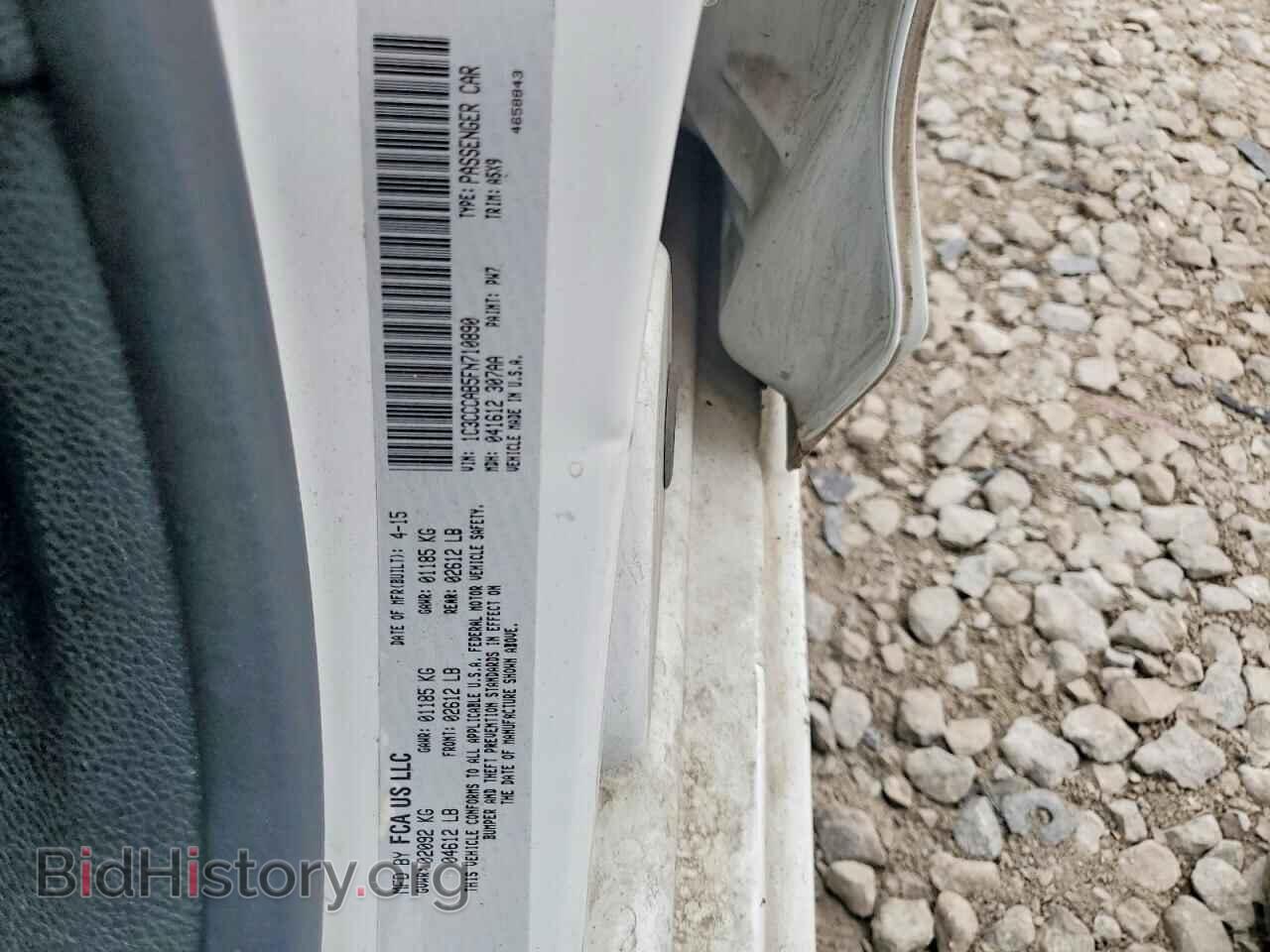 2015 CHRYSLER 200 - VIN: 1C3CCCAB5FN710890 - Фото 12