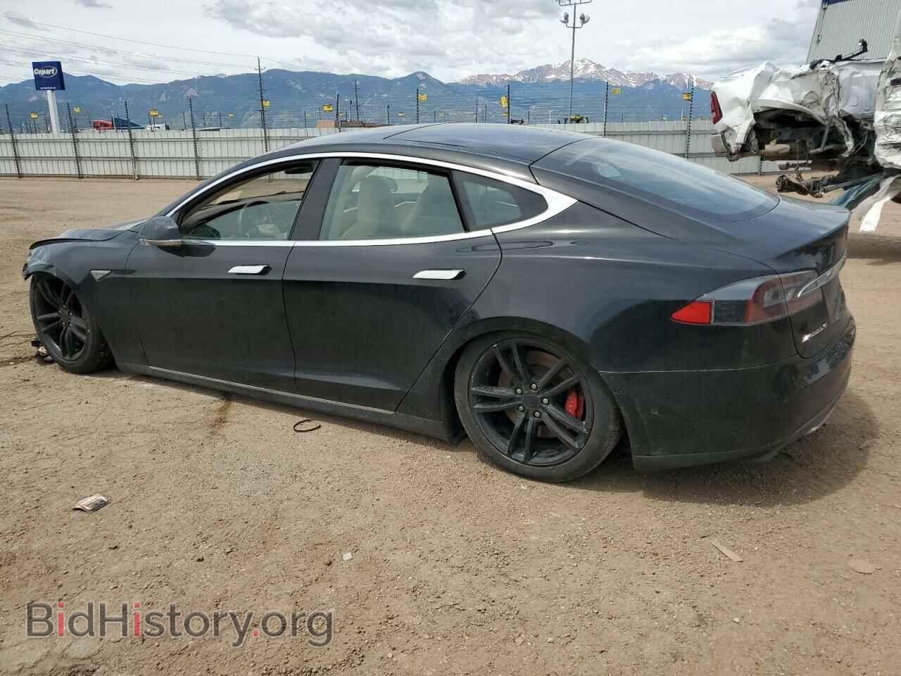 2015 TESLA MODEL S - VIN: 5YJSA1H45FF083471 - Фото 2