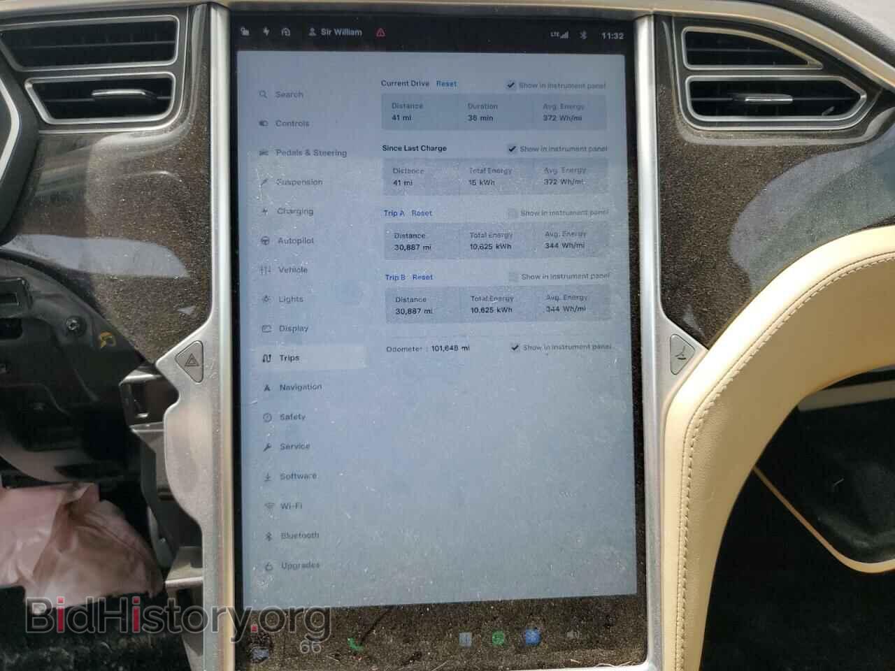 2015 TESLA MODEL S - VIN: 5YJSA1H45FF083471 - Фото 9