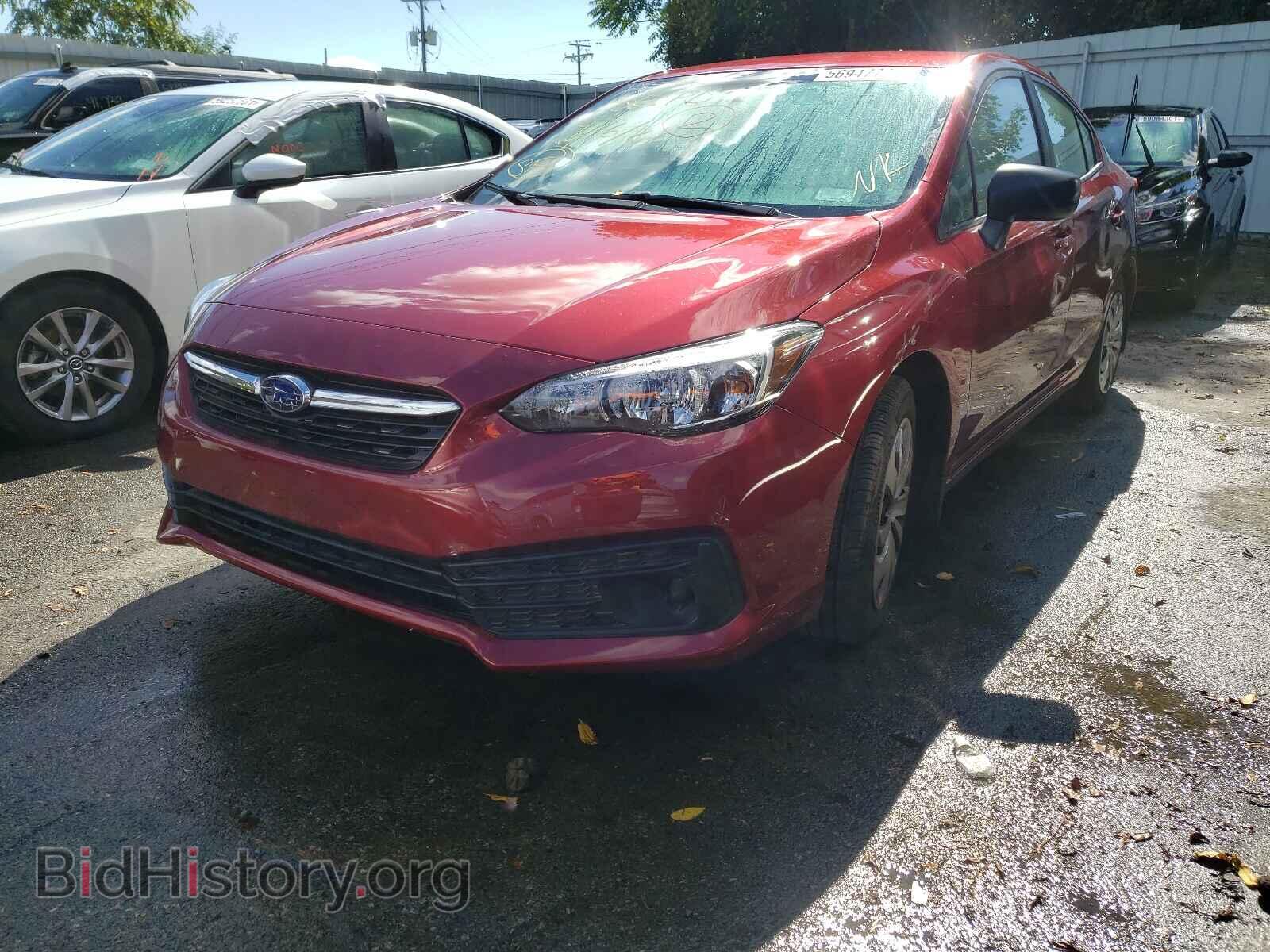 2021 SUBARU IMPREZA - VIN: 4S3GKAB68M3601242 - Фото 2