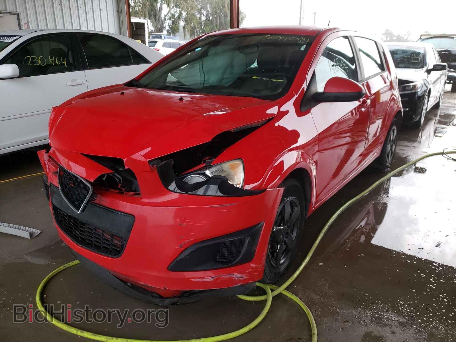 2014 CHEVROLET SONIC - VIN: 1G1JA6SH4E4185492 - Фото 2