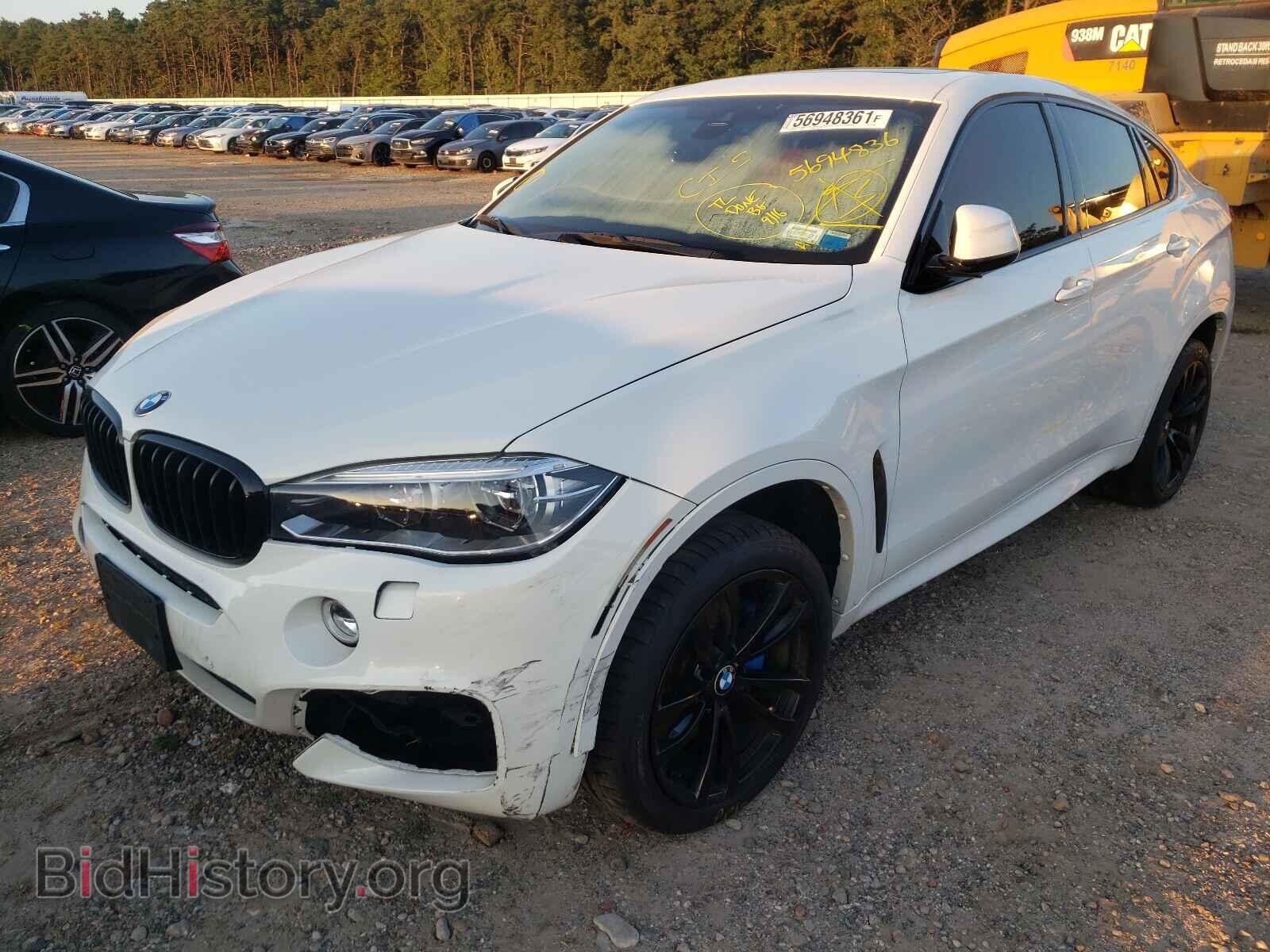 2016 BMW X6 - VIN: 5UXKU6C51G0R33700 - Фото 2