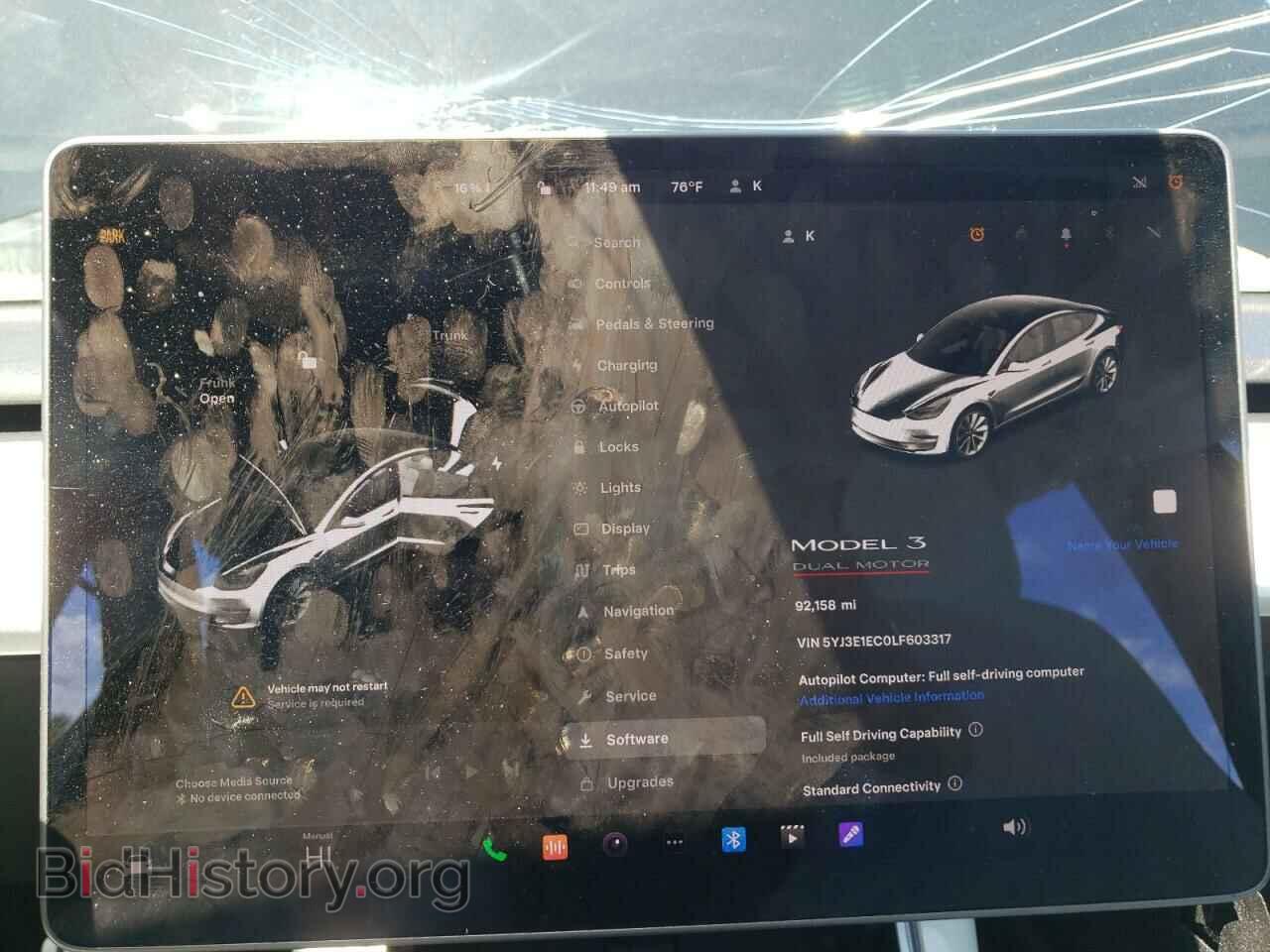 2020 TESLA MODEL 3 - VIN: 5YJ3E1EC0LF603317 - Фото 9