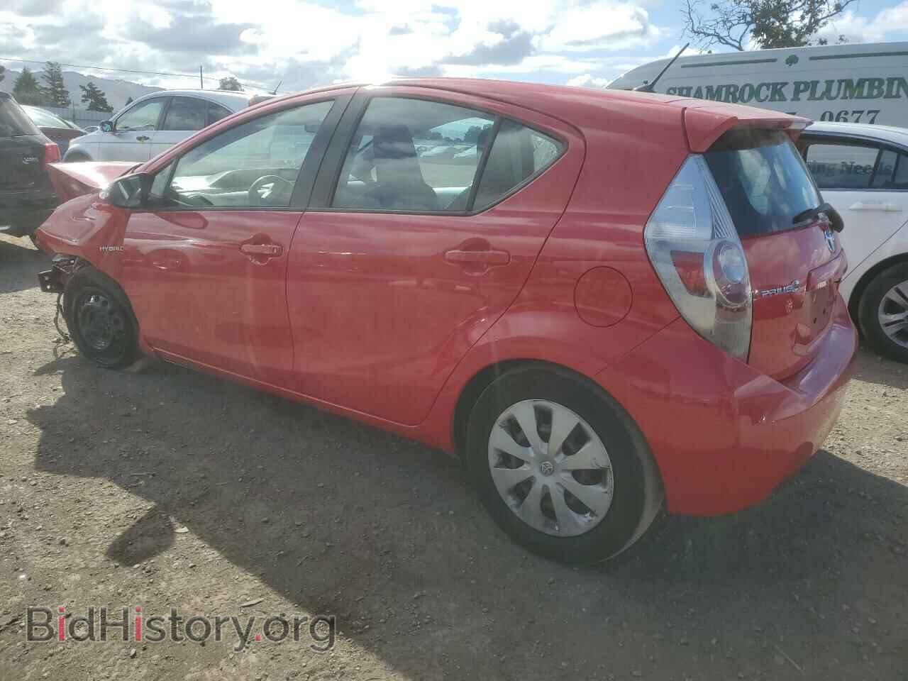2012 TOYOTA PRIUS - VIN: JTDKDTB38C1502002 - Фото 2