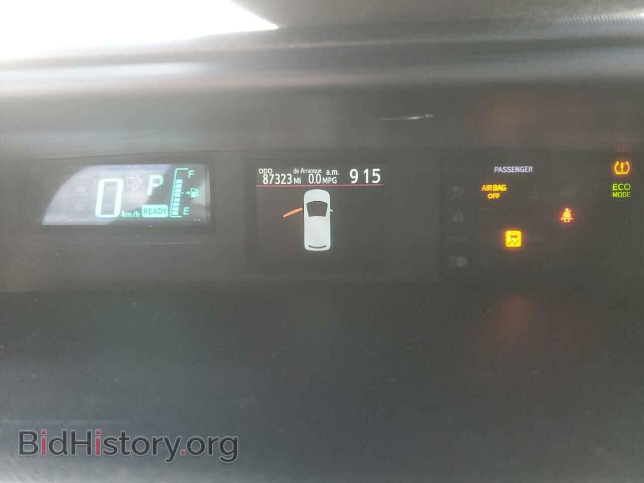 2012 TOYOTA PRIUS - VIN: JTDKDTB38C1502002 - Фото 9
