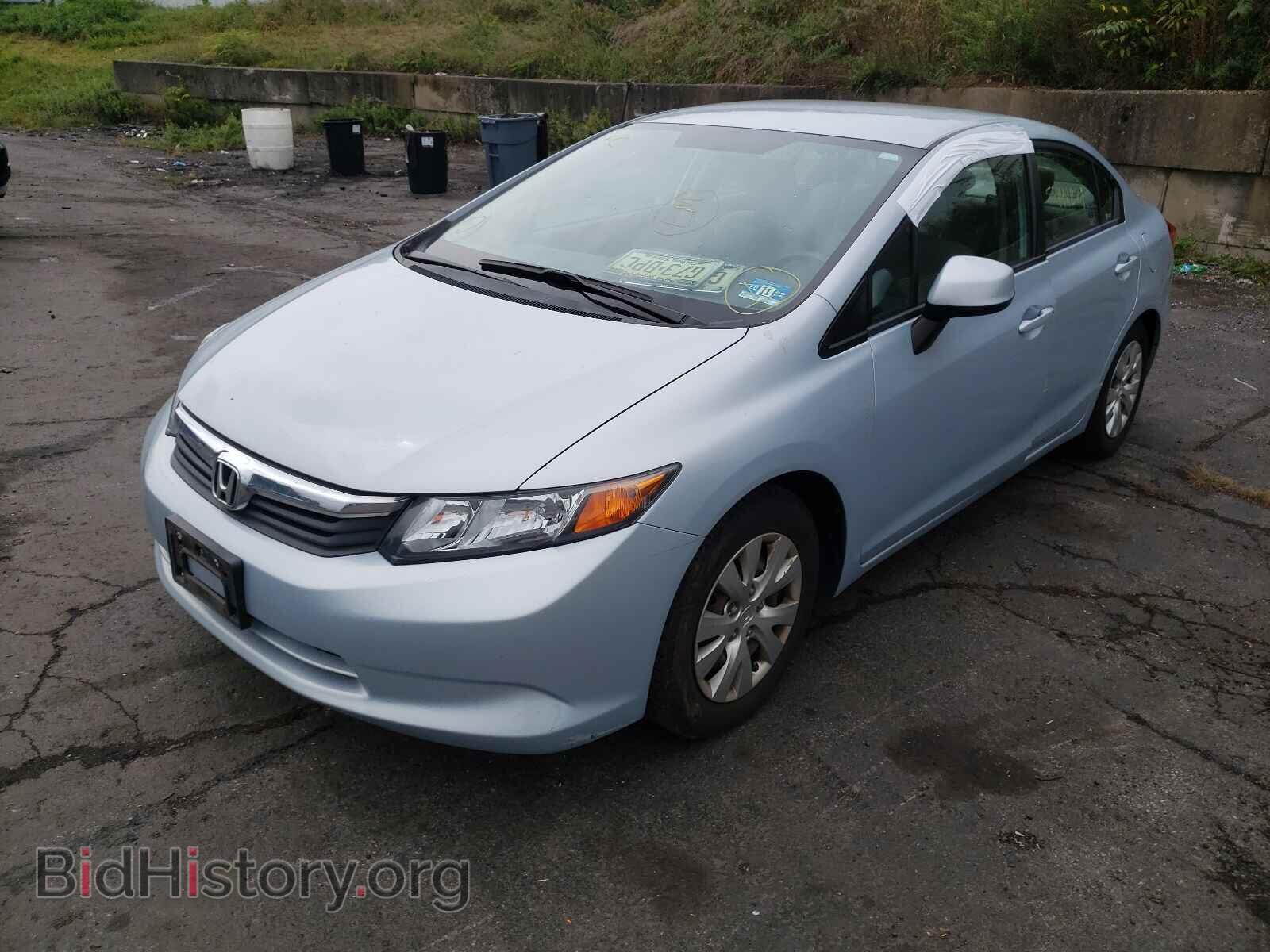2012 HONDA CIVIC - VIN: 2HGFB2F51CH528652 - Фото 2