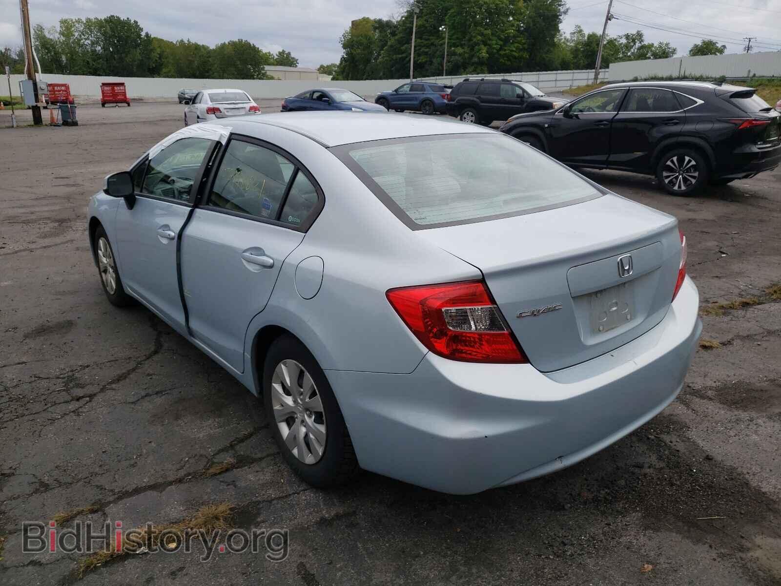 2012 HONDA CIVIC - VIN: 2HGFB2F51CH528652 - Фото 3