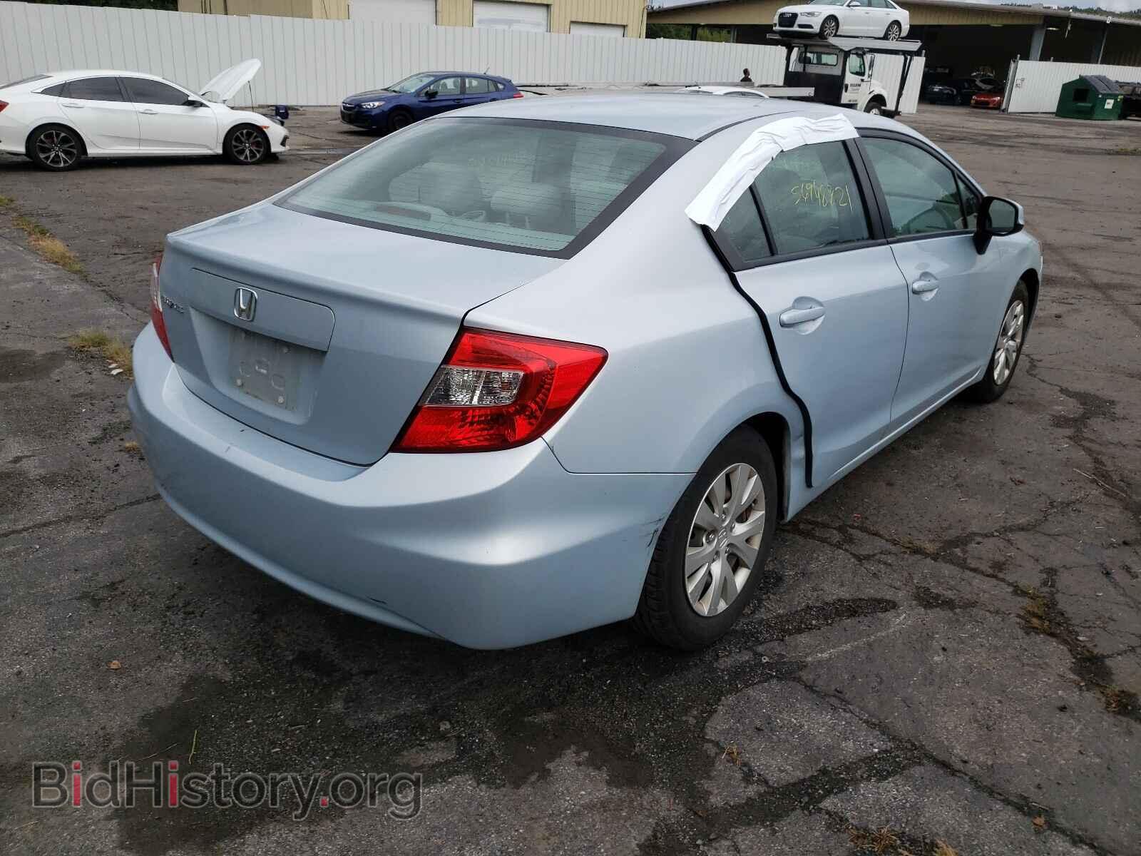 2012 HONDA CIVIC - VIN: 2HGFB2F51CH528652 - Фото 4