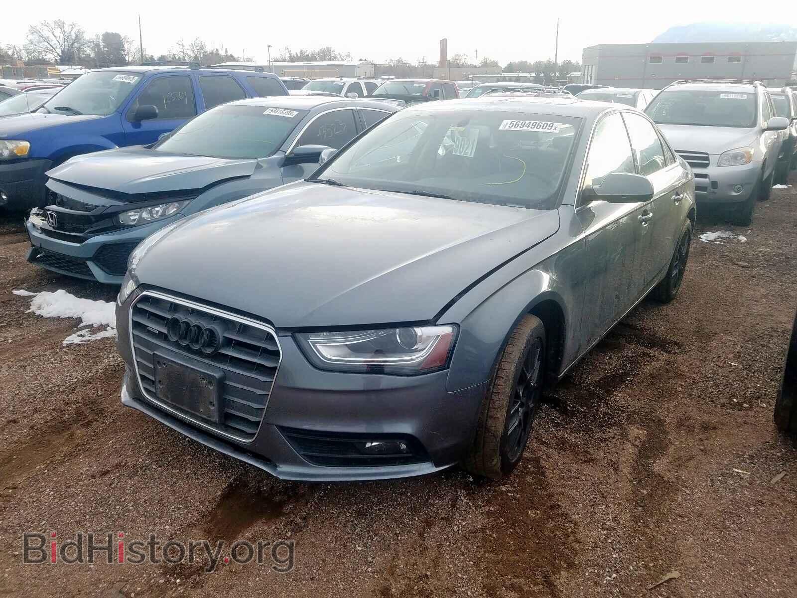 2013 AUDI A4 - VIN: WAUBFAFL1DN049373 - Фото 2