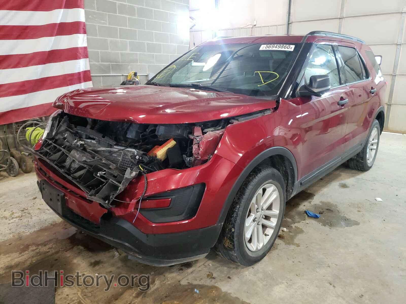 2017 FORD EXPLORER - VIN: 1FM5K8BH2HGA11520 - Фото 2