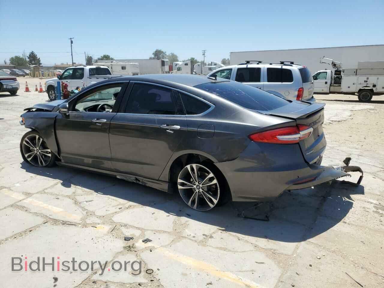 2019 FORD FUSION - VIN: 3FA6P0D99KR242891 - Фото 2