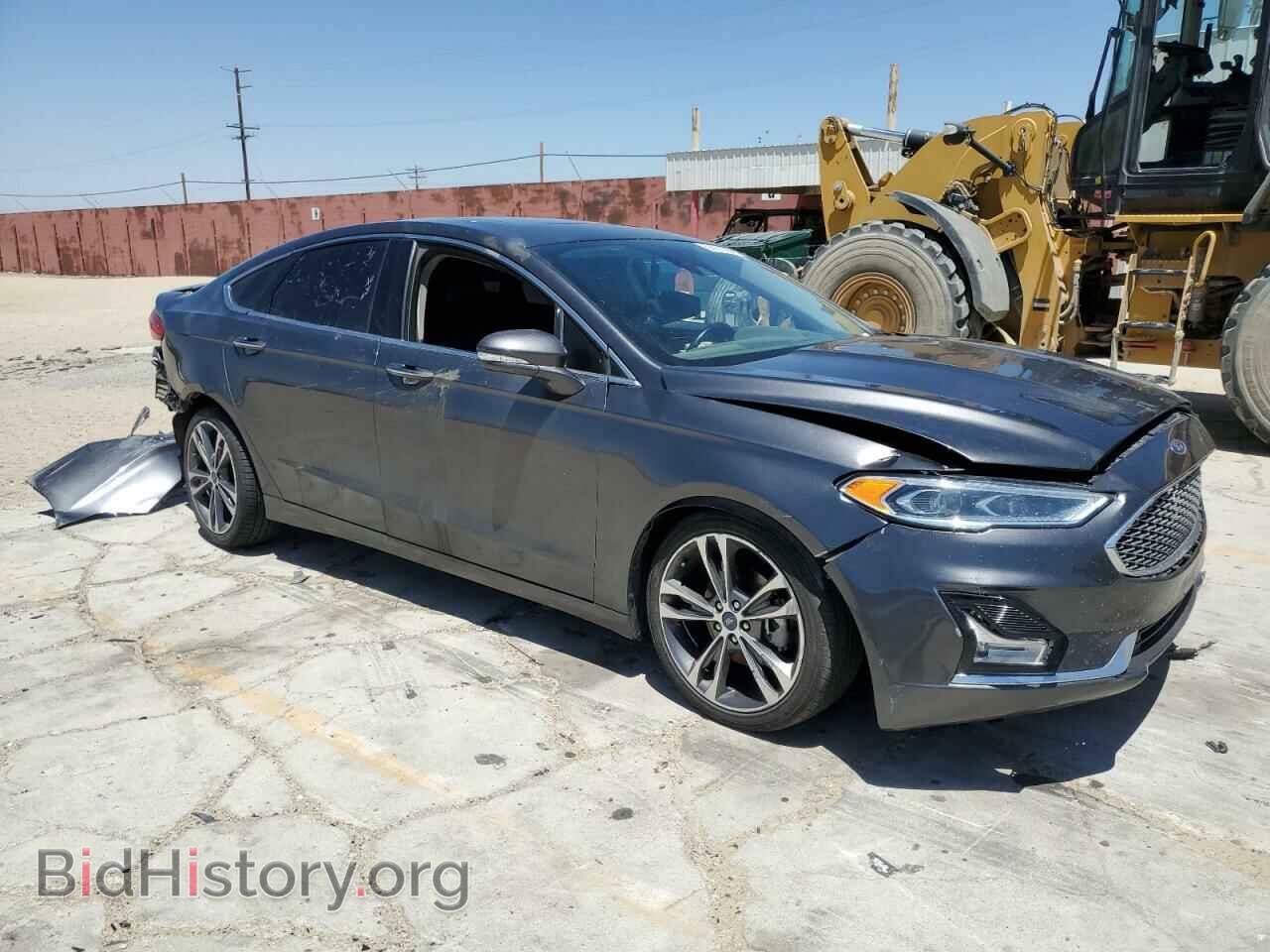 2019 FORD FUSION - VIN: 3FA6P0D99KR242891 - Фото 4