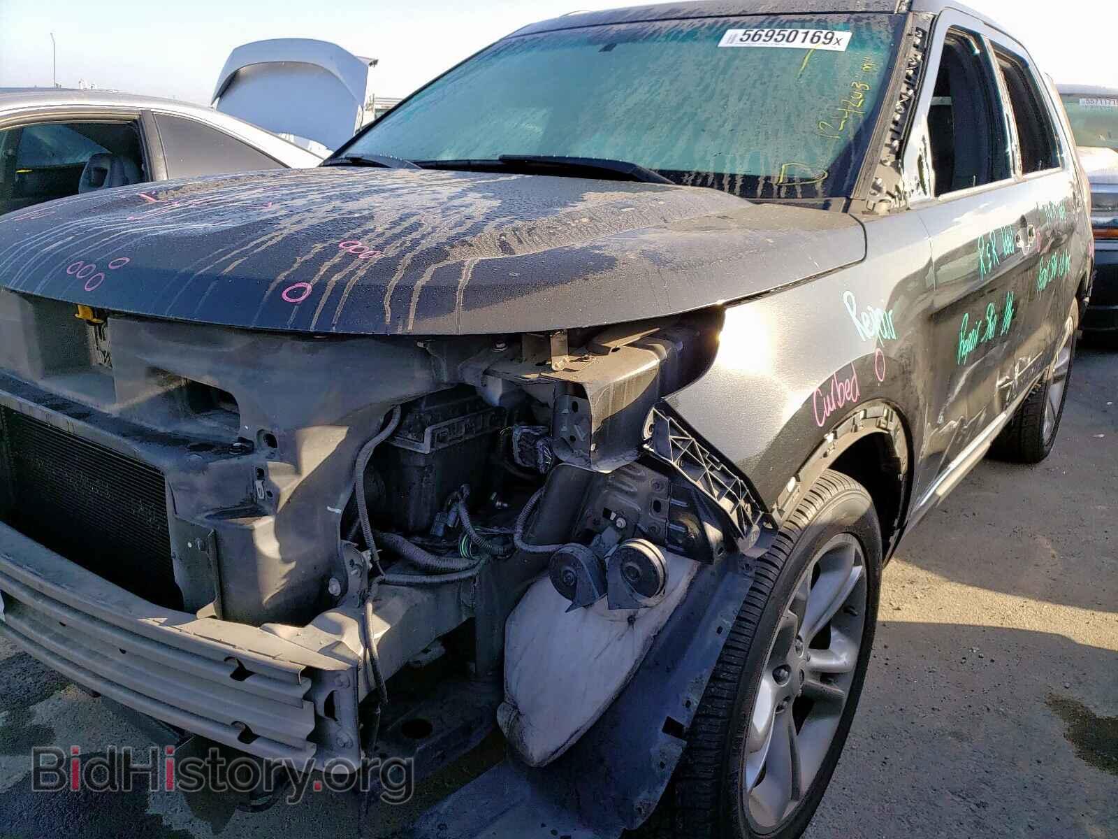 2013 FORD EXPLORER L - VIN: 1FM5K7F82DGA76057 - Photo 2
