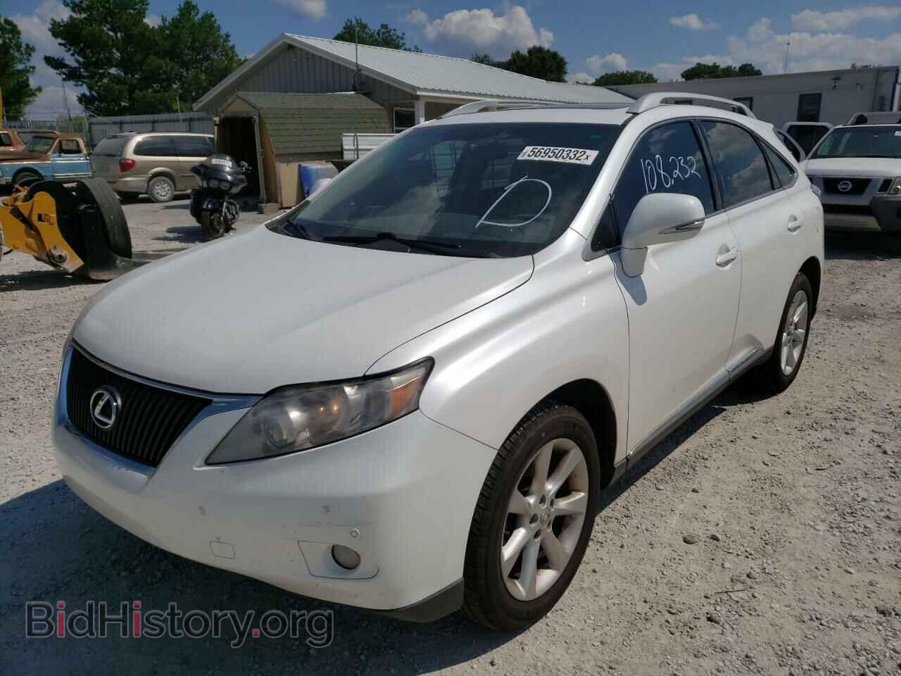 2010 LEXUS RX350 - VIN: 2T2BK1BA2AC070892 - Фото 2