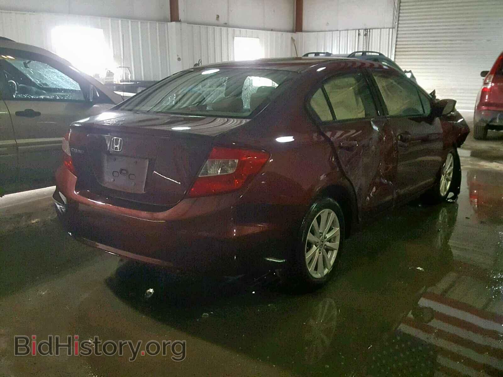 2012 HONDA CIVIC - VIN: 2HGFB2F8XCH545766 - Фото 4