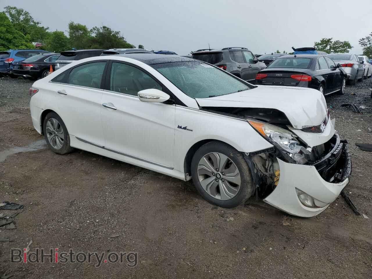 2014 HYUNDAI SONATA - VIN: KMHEC4A49EA105672 - Photo 4