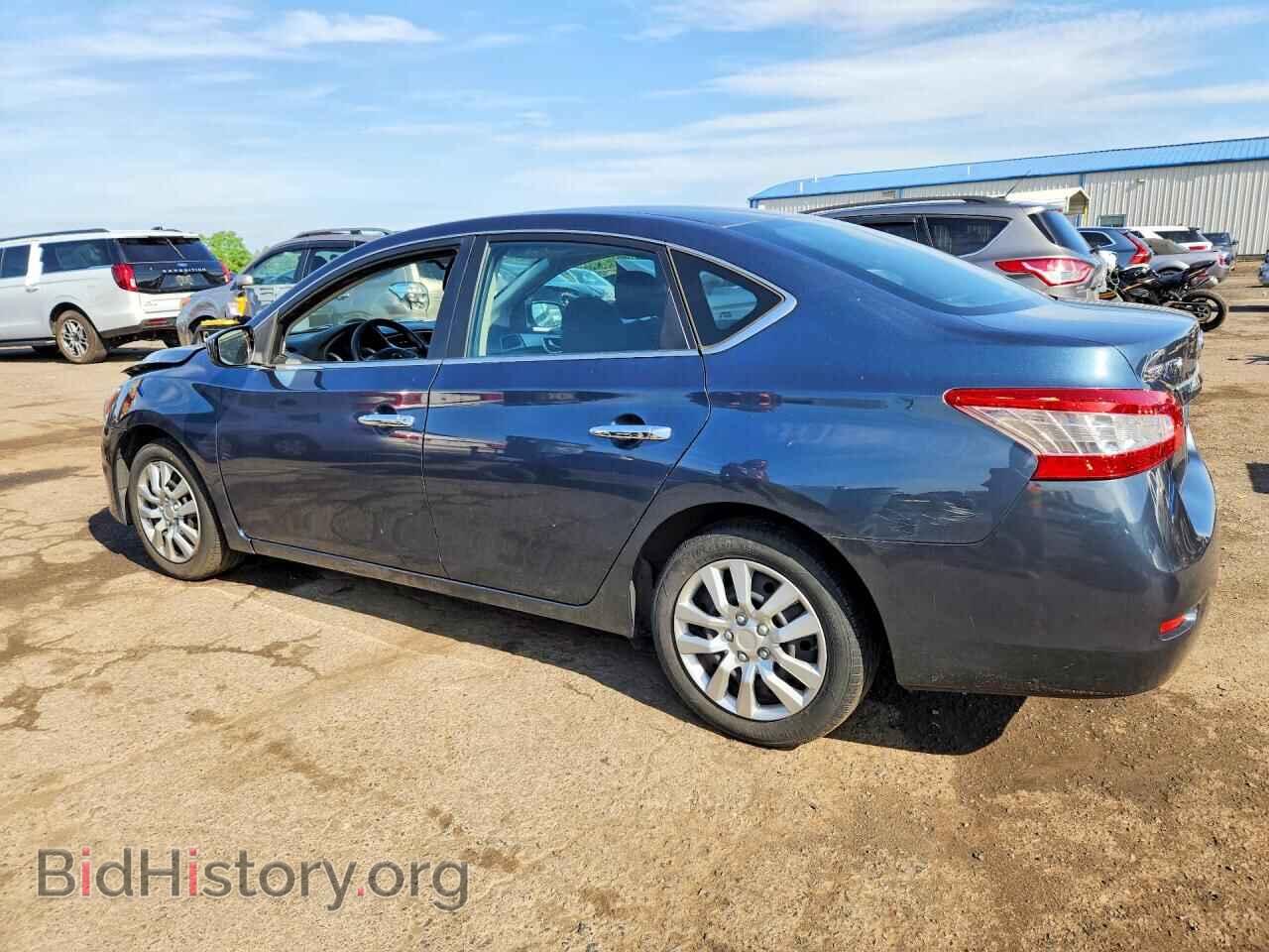 2013 NISSAN SENTRA - VIN: 1N4AB7AP2DN904594 - Фото 2