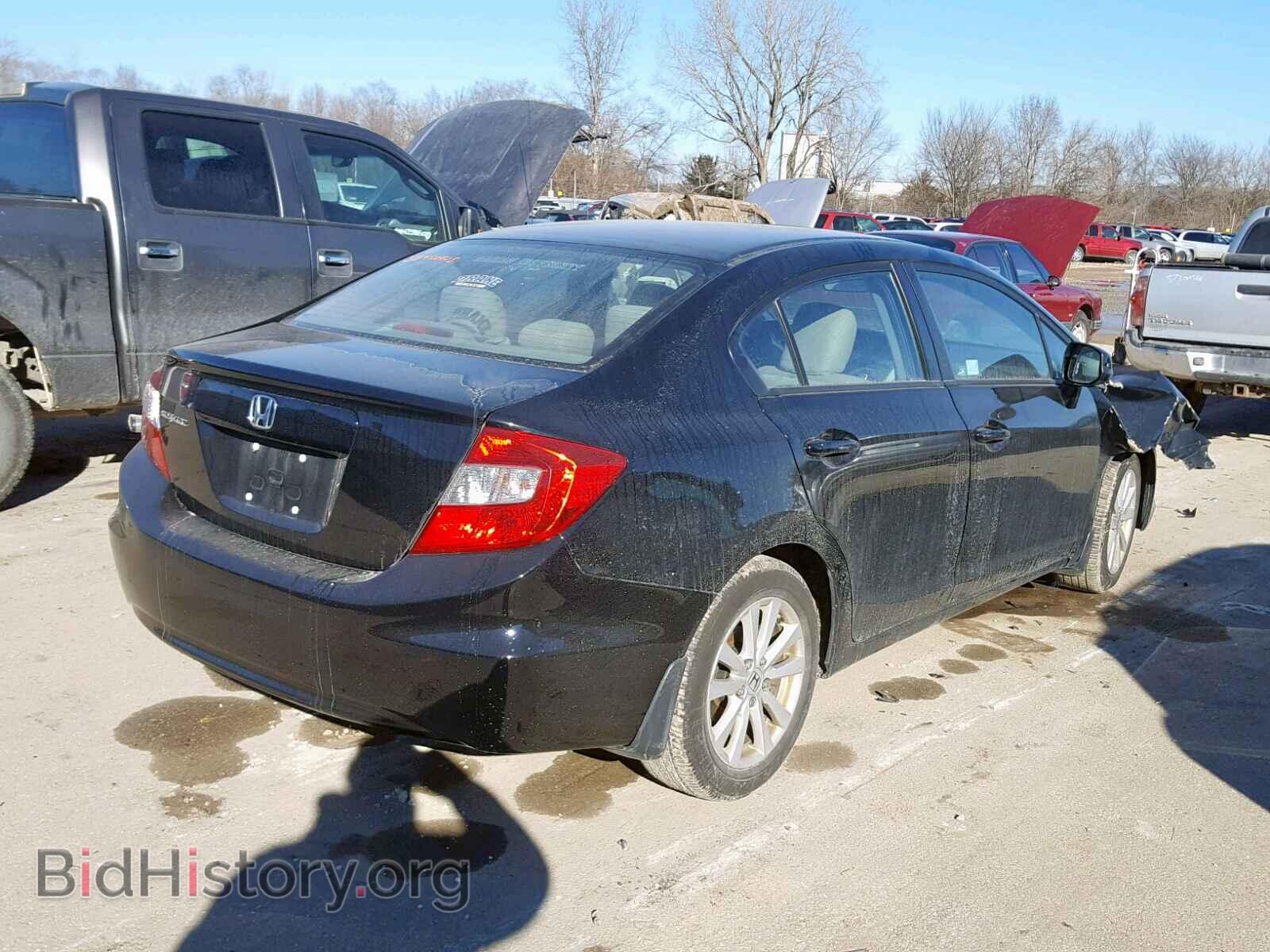 2012 HONDA CIVIC - VIN: 19XFB2F88CE073027 - Фото 4
