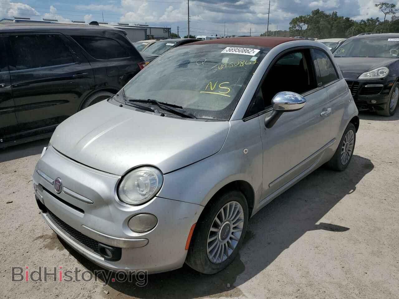 2012 FIAT 500 - VIN: 3C3CFFER5CT201961 - Фото 2