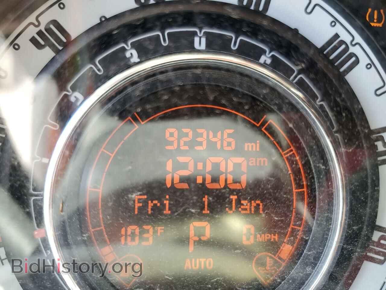 2012 FIAT 500 - VIN: 3C3CFFER5CT201961 - Фото 8