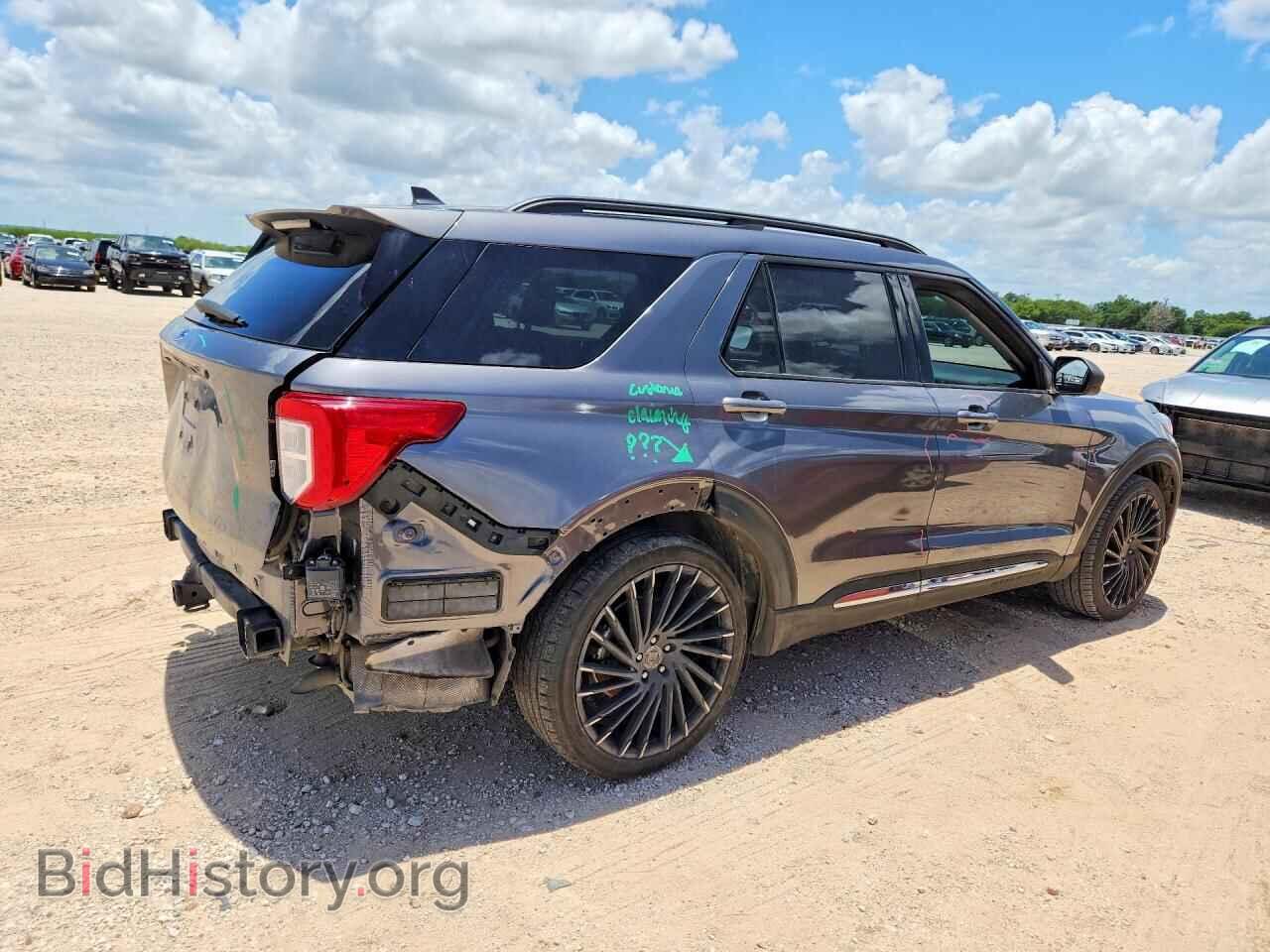 2022 FORD EXPLORER - VIN: 1FMSK7DH0NGA14390 - Photo 3