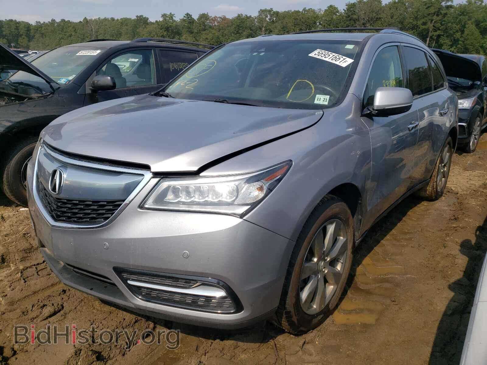 2016 ACURA MDX - VIN: 5FRYD4H98GB017849 - Фото 2