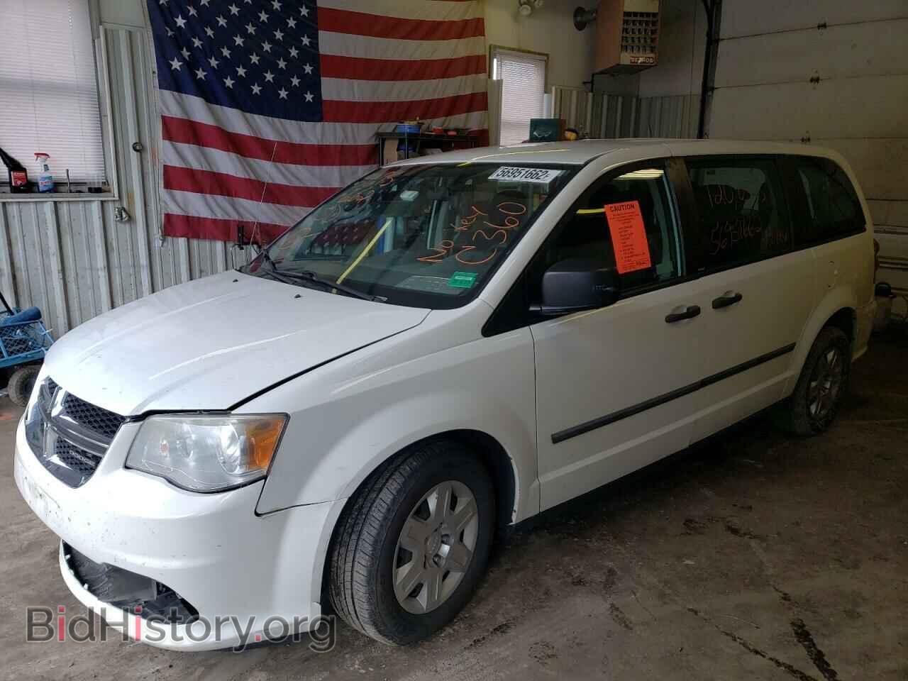 2012 DODGE CARAVAN - VIN: 2C4RDGBG5CR206536 - Фото 2