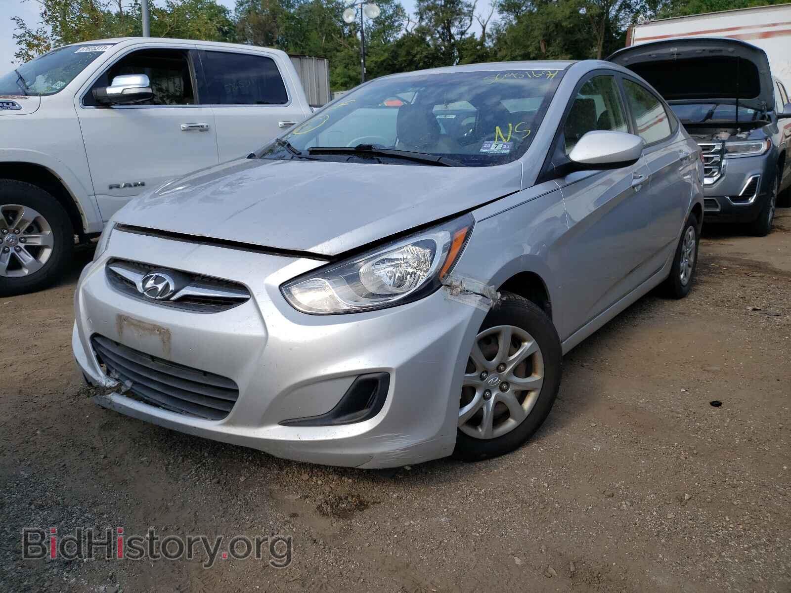 2013 HYUNDAI ACCENT - VIN: KMHCT4AE1DU281676 - Фото 2