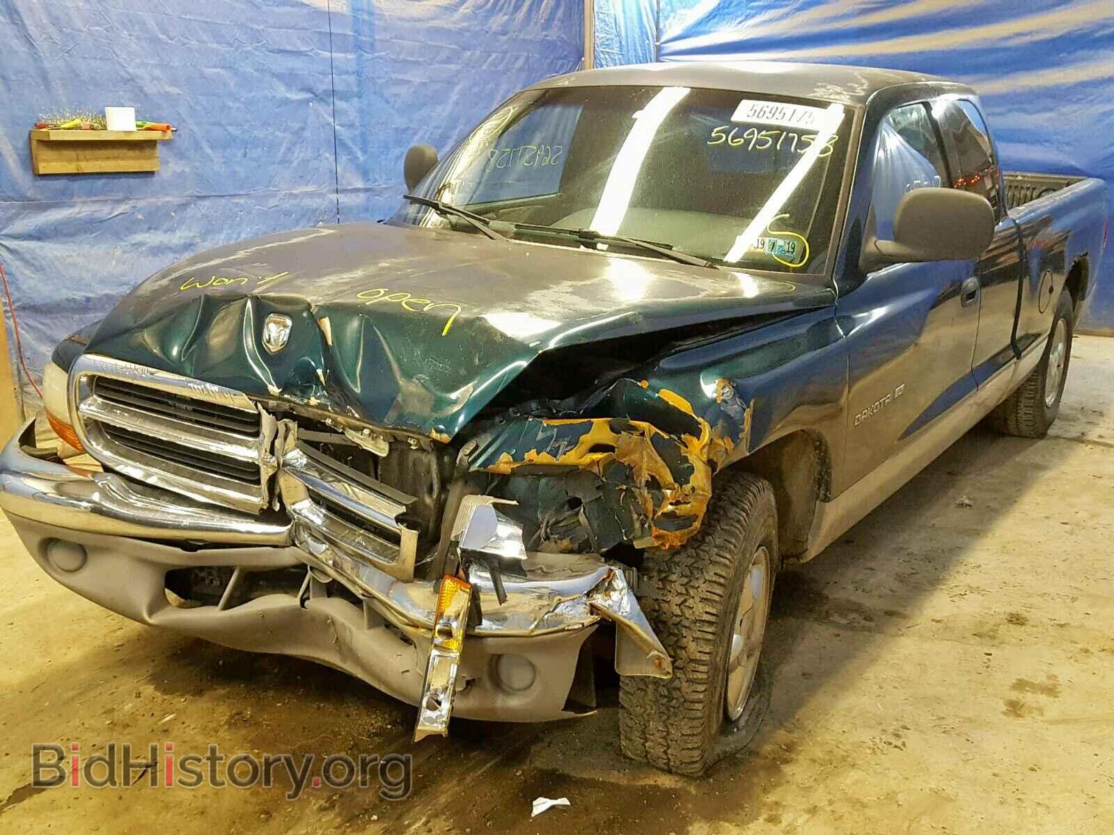 1998 DODGE DAKOTA - VIN: 1B7GL22X2WS662199 - Фото 2