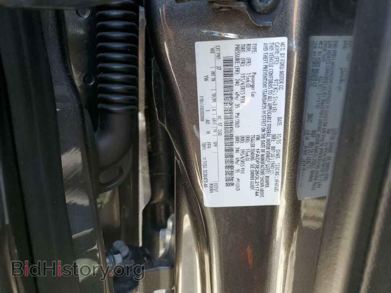 2016 FORD FOCUS - VIN: 1FADP3E26GL211744 - Фото 12