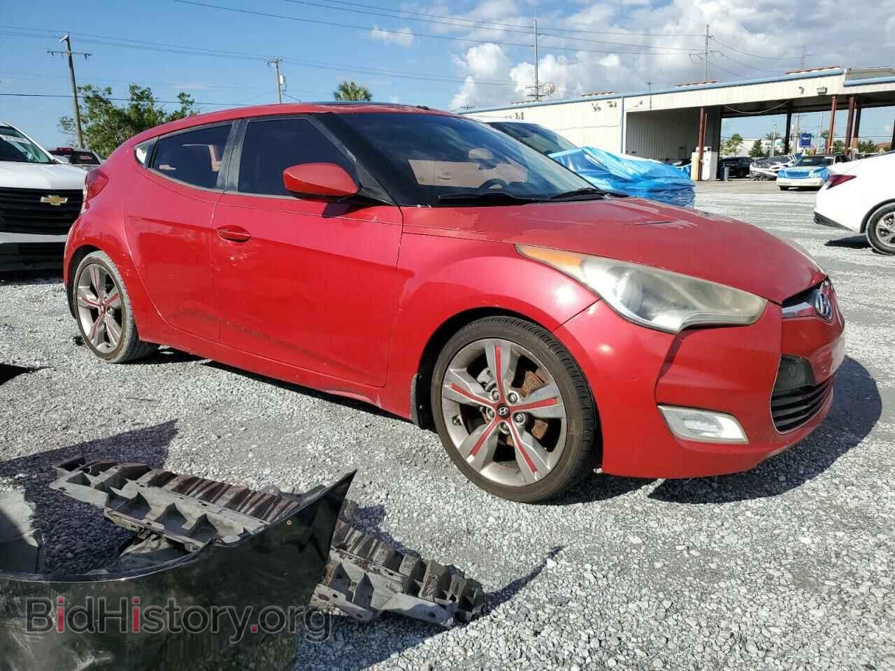 2012 HYUNDAI VELOSTER - VIN: KMHTC6AD6CU035272 - Фото 4