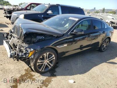 2017 Jaguar XE Premium, black — VIN SAJAD4BV6HA965784, Copart