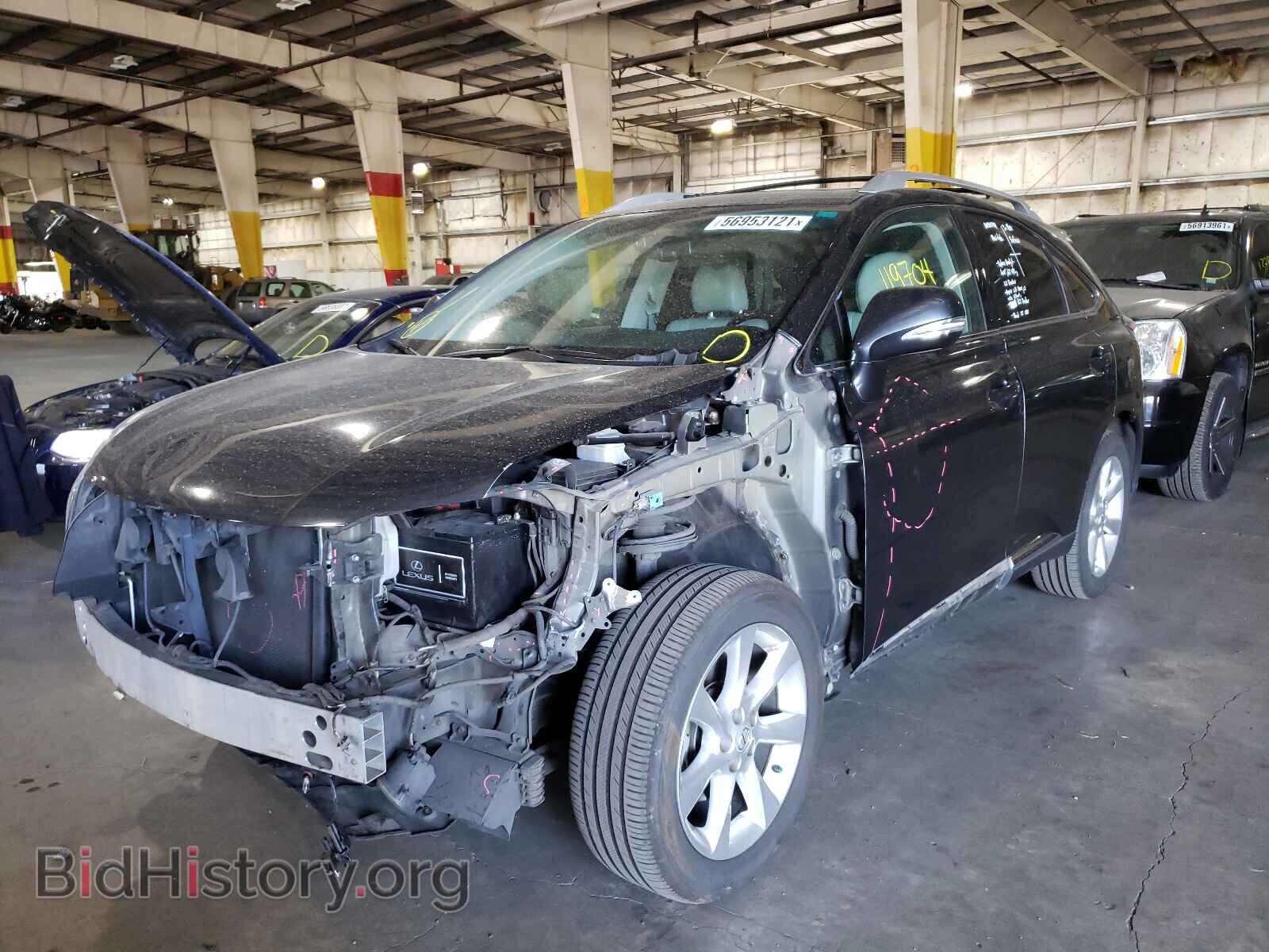 2010 LEXUS RX350 - VIN: 2T2BK1BA4AC016378 - Фото 2