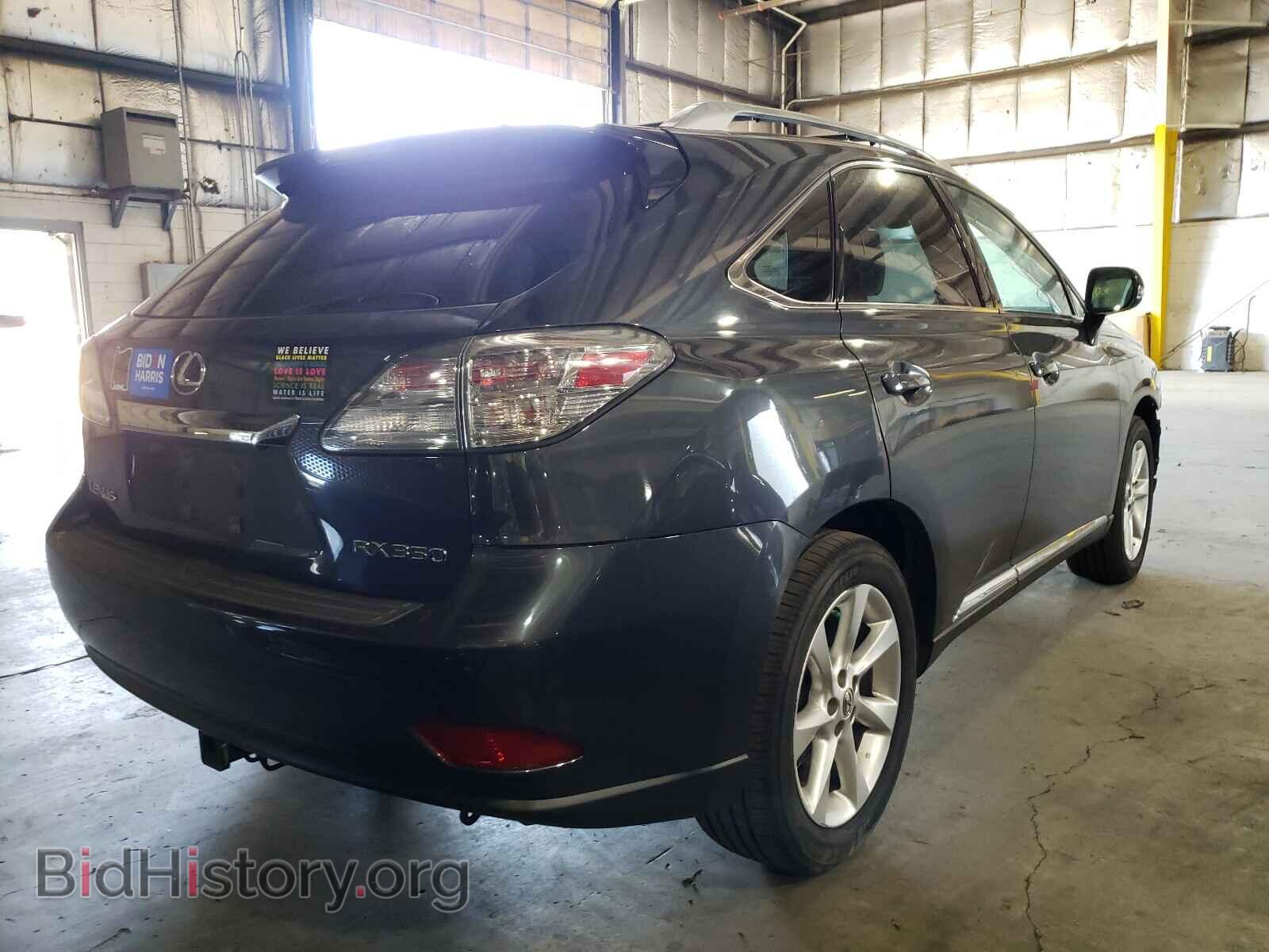 2010 LEXUS RX350 - VIN: 2T2BK1BA4AC016378 - Фото 4